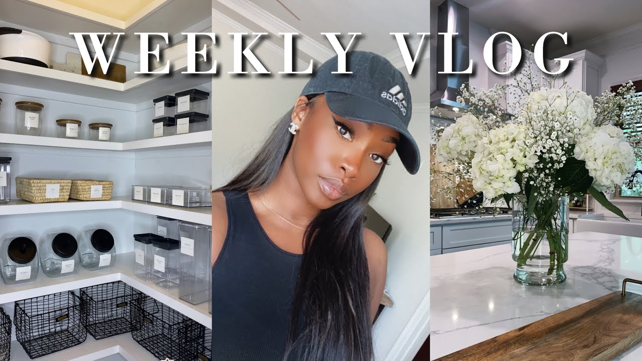 First Week in ATL, Organizing My Pantry & Home Shopping | WEEKLY VLOG