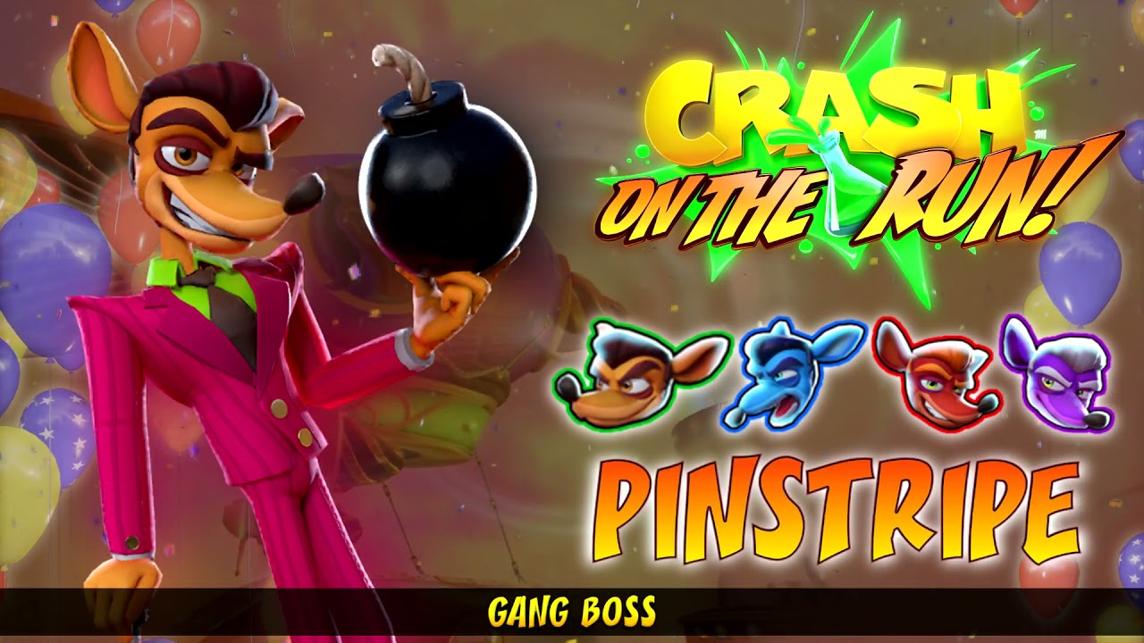 Crash Bandicoot: On The Run! OST - Pinstripe Potoroo