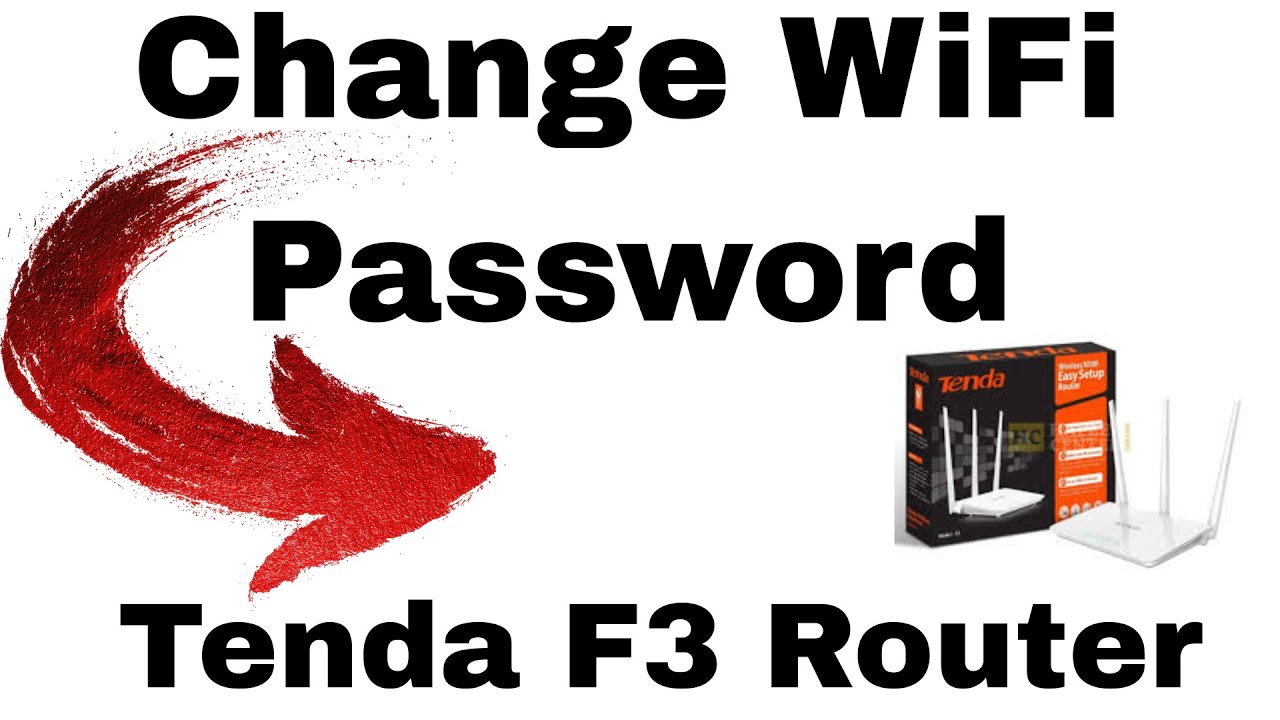 Tenda F3 Wi-Fi Router Setup | Change Wi-Fi Name & Password