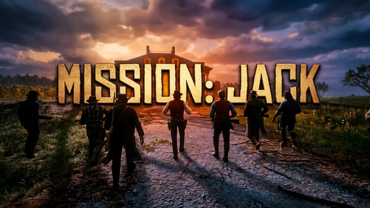 Самый кинематогрфический момент:Спасение Джека Марстона в Red Dead Redemption 2
