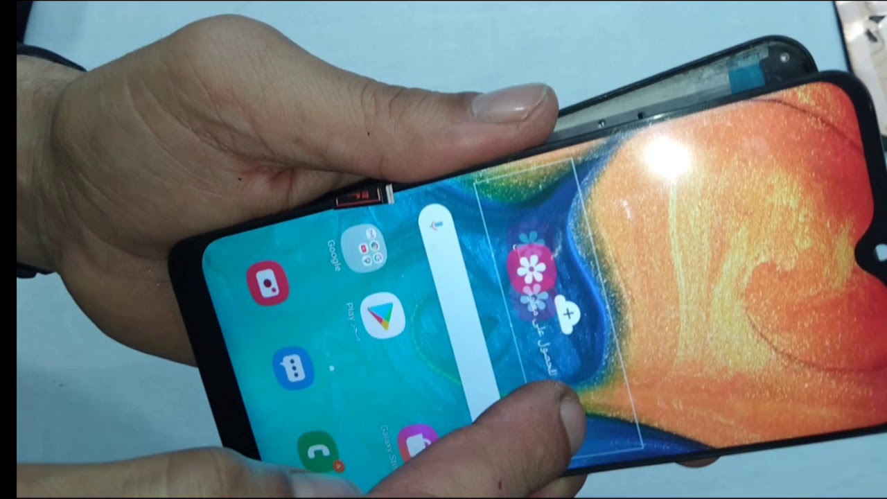 طريقة تغيير شاشه تلفون Samsung galaxy A30 ب350 فقط