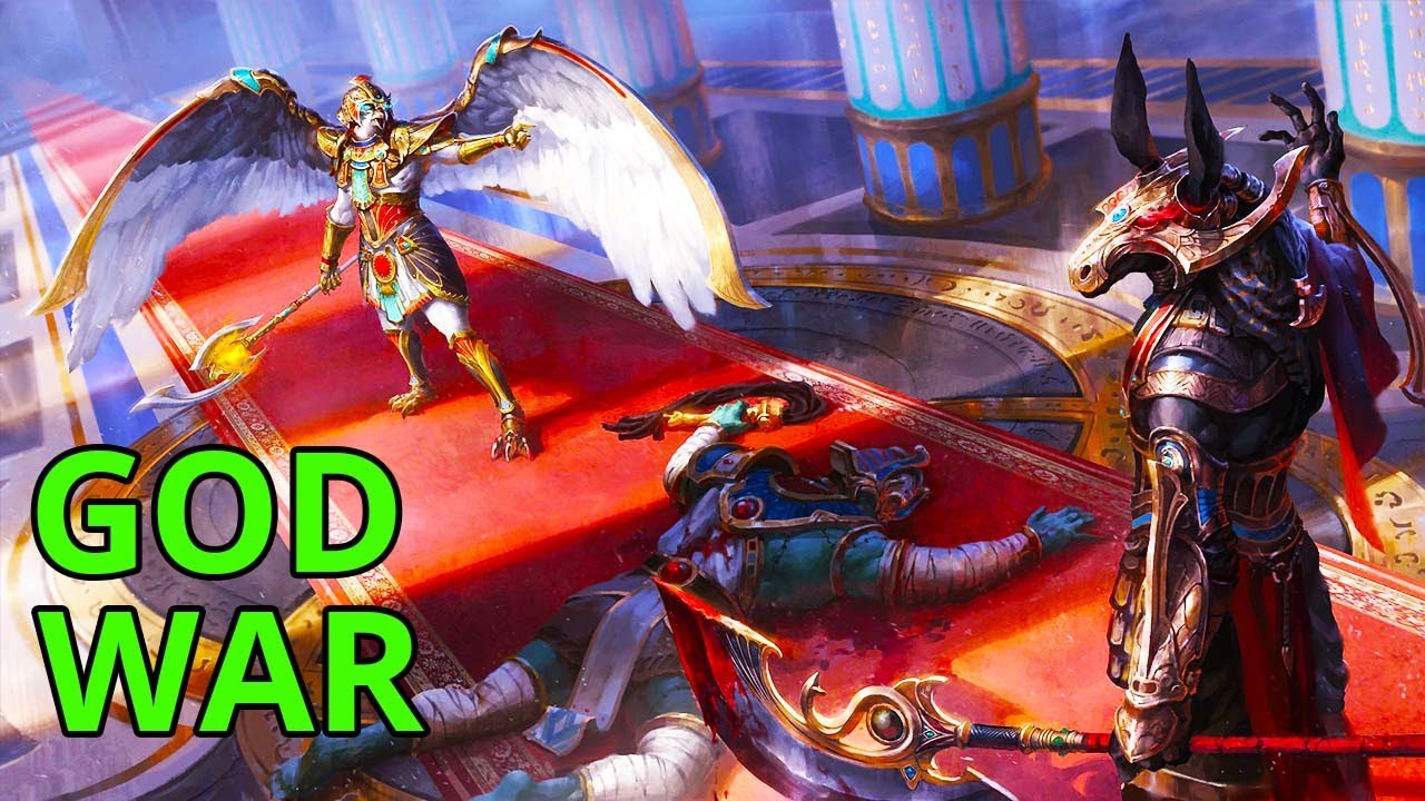 God War - Osiris Vs Set Vs Horus - for the Crown - Egyptian Mythology Explained
