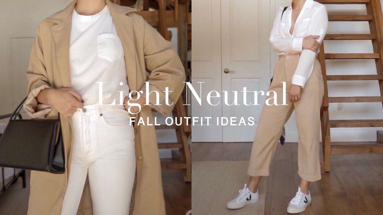 How To Wear White and Light Neutrals During The Fall | Gemary