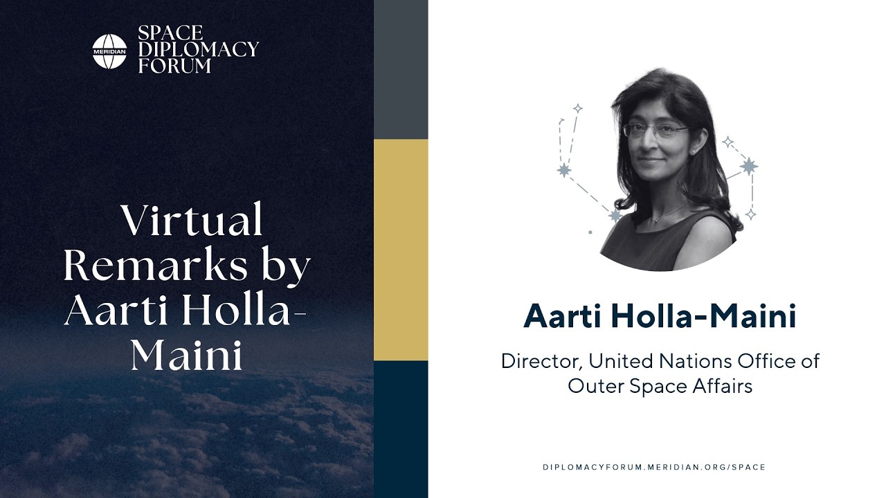 Space Diplomacy Forum 2026 - Virtual Remarks by Aarti Holla-Maini