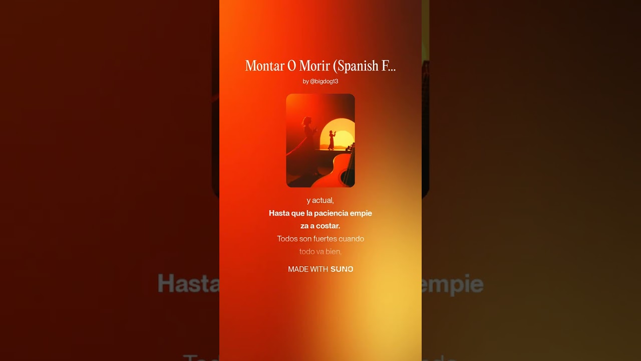 Montar O Morir (Spanish Flamenco Female) Ride Or Die | Verman Bedessee and BDC A.I.M. Band