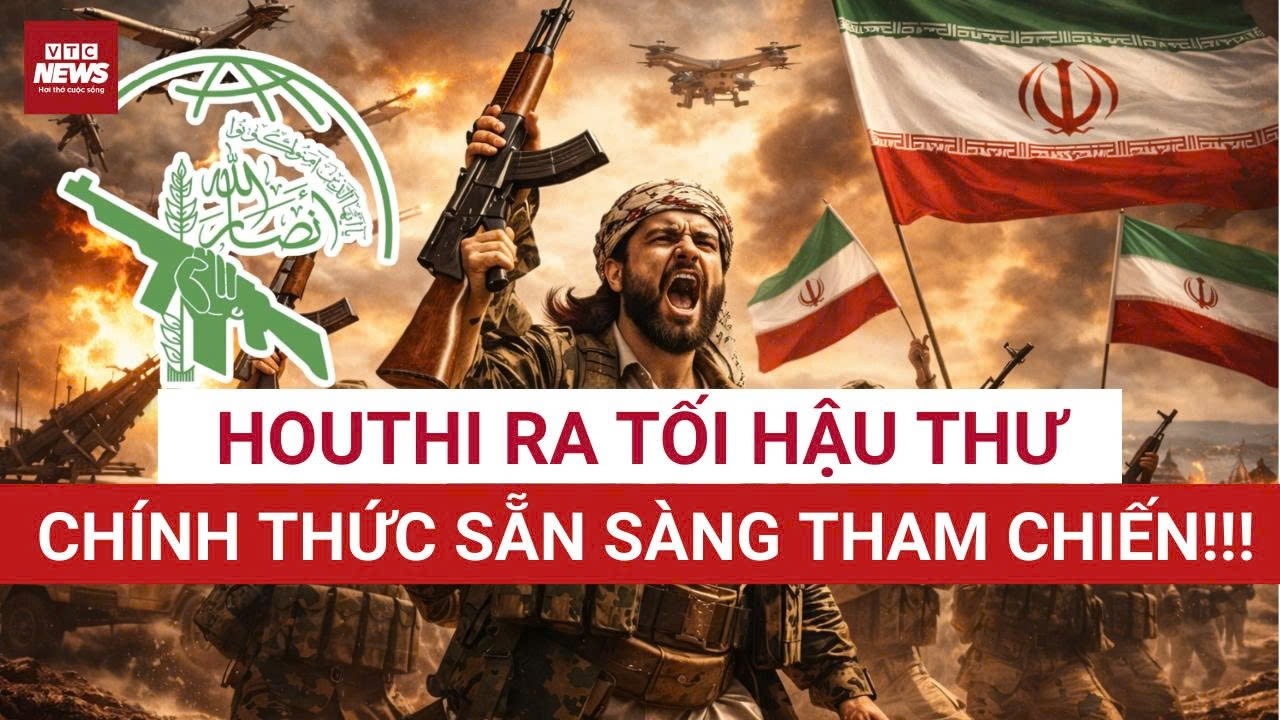 Houthi chính thức tuyên chiến: Sát cánh cùng Iran, chuẩn bị tấn công Mỹ - Israel bất cứ lúc nào!!!