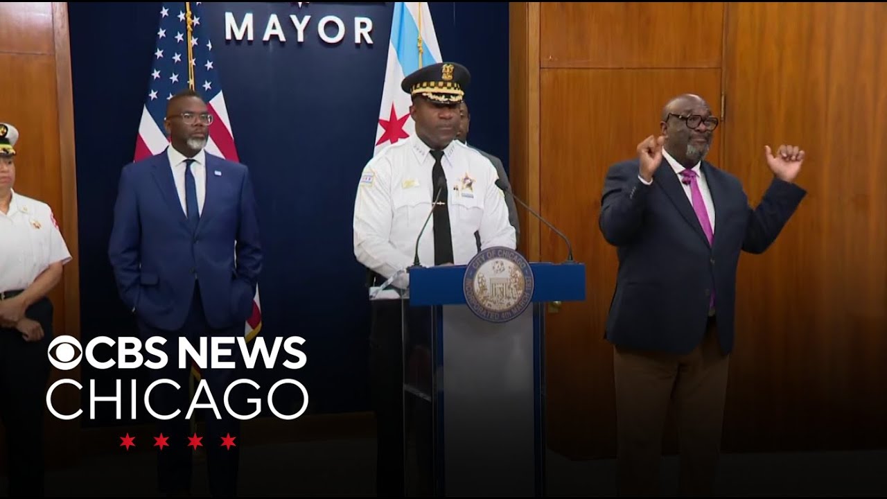 Chicago mayor, police give update on River North mass shooting that killed 4, injured 14
