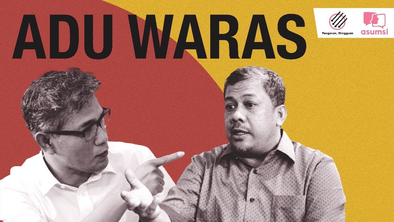 Pangeran, Mingguan - ADU WARAS BUDIMAN SUDJATMIKO VS FAHRI HAMZAH