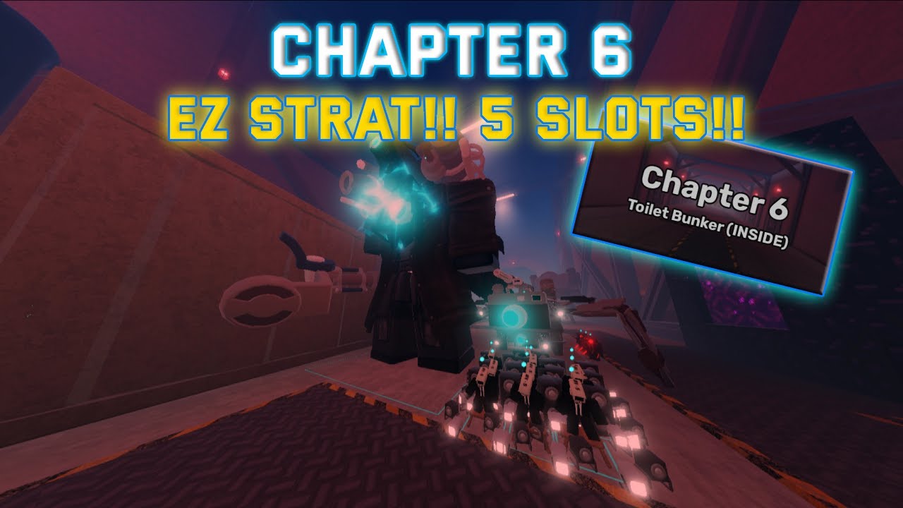 [Skibi Defense] How to beat Chapter 6 with Upgraded Camera Strider!!