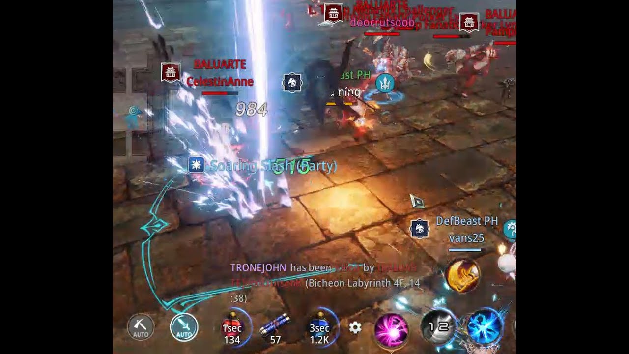 Mir4 Clan to Clan War (DefBeast PH Vs. BALUARTE ) Part1