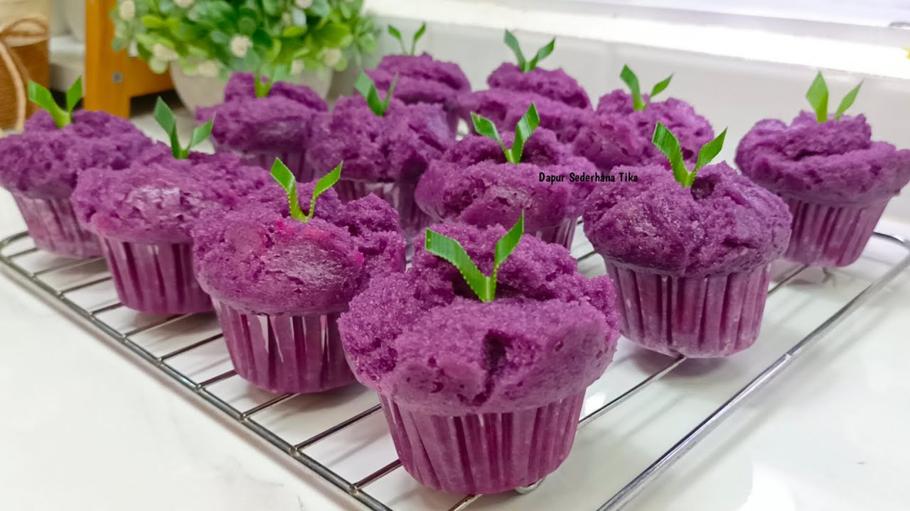 ENAK LEGIT SEMUA SUKA DENGAN KUE INI BARU MATENG LANGSUNG LUDES TAK BERSISA | APEM MEKAR UBI UNGU