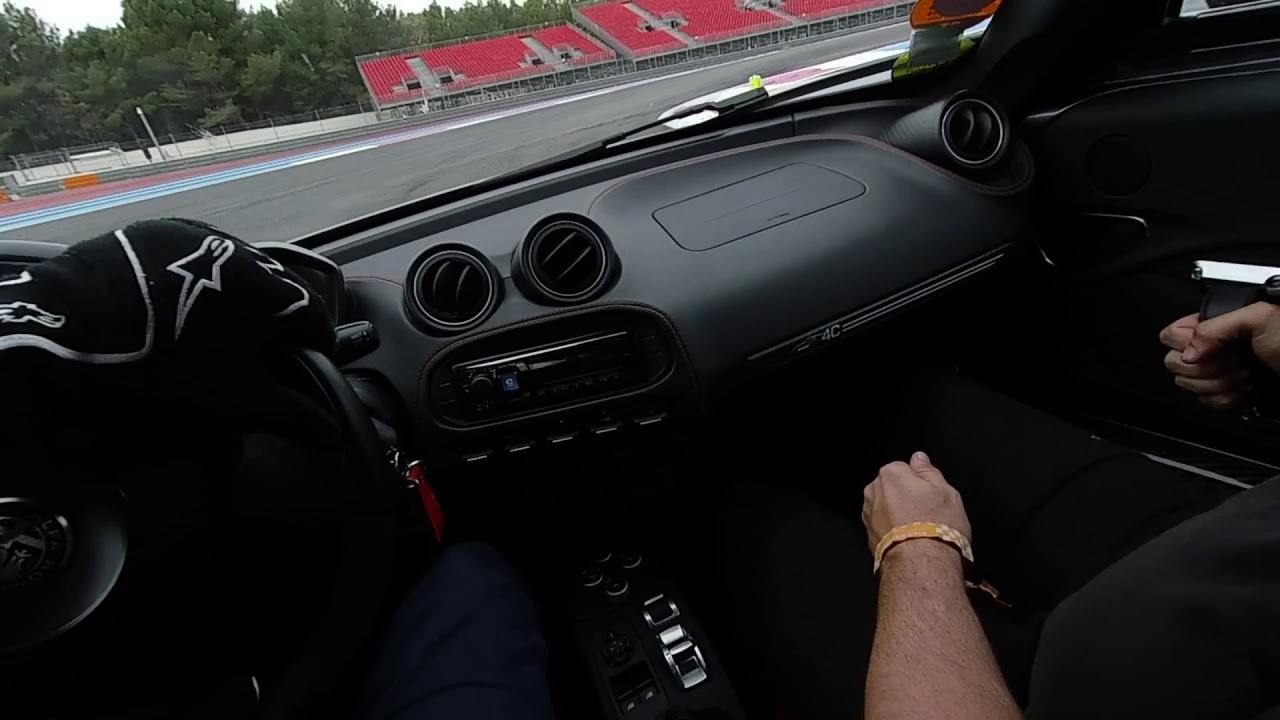 Essais Alfa 4C circuit du Castellet