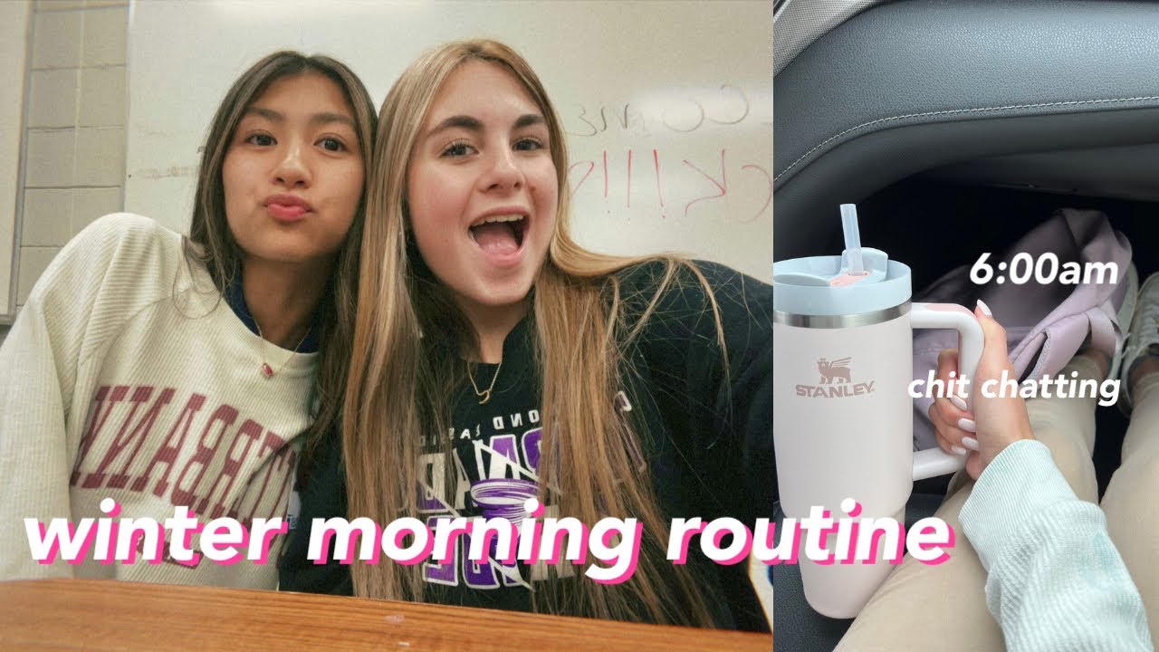 WINTER MORNING ROUTINE 2024