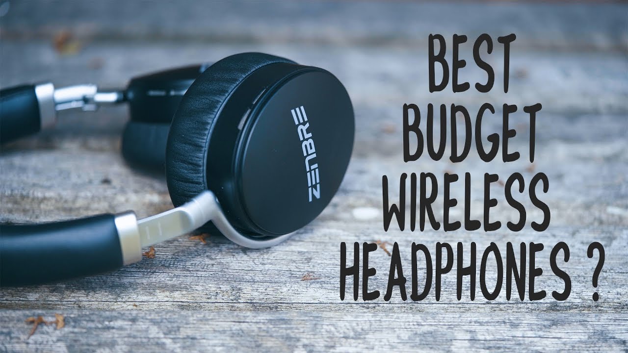 Best Budget Wireless Headphones Under 100 In The World? // Zenbre H6 Bluetooth Earphones