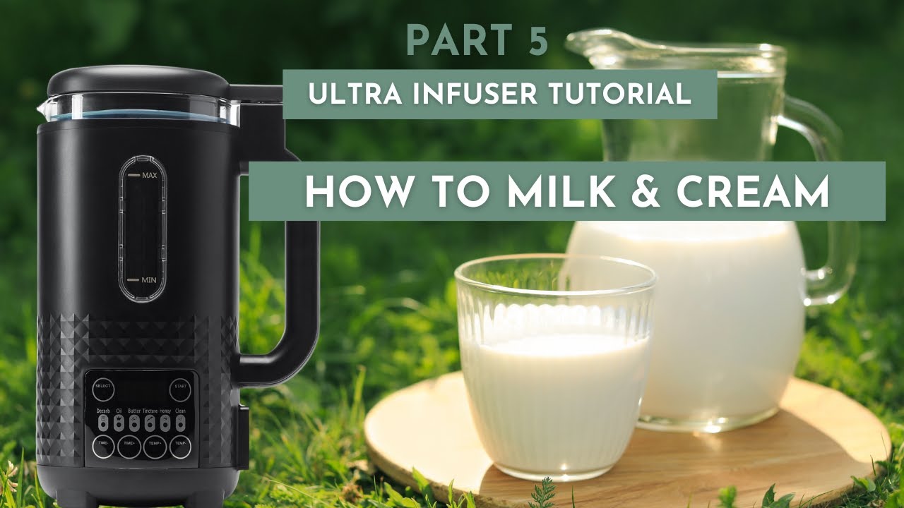 🥛🌱 How to Infuse Milk in the Ultra Infuser - Part 5 🤍
