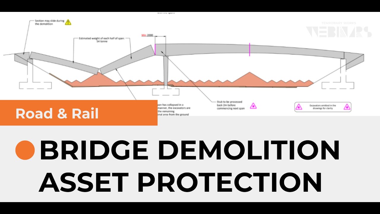 Asset Protection For Road and Rail Bridge Demolition Projects