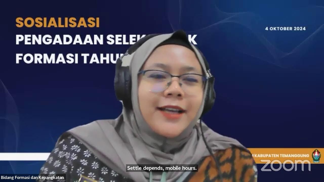 Sosialisasi Pengadaan PPPK Formasi Tahun 2024