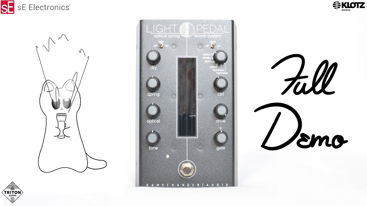 Gamechanger Audio Light Pedal DEMO + REVIEW | Legendary Analog Reverb | True Spring + Optical Modes!
