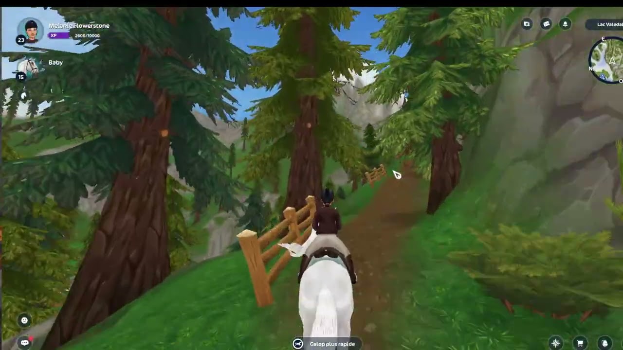 🚨🐴[starstable]défi du pole bending  apocolyptique (zone -lac valedale) (petit semaine de live