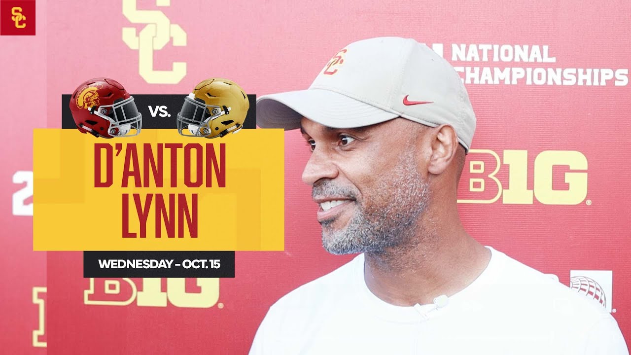 USC DC D'Anton Lynn | Wednesday of Notre Dame Week
