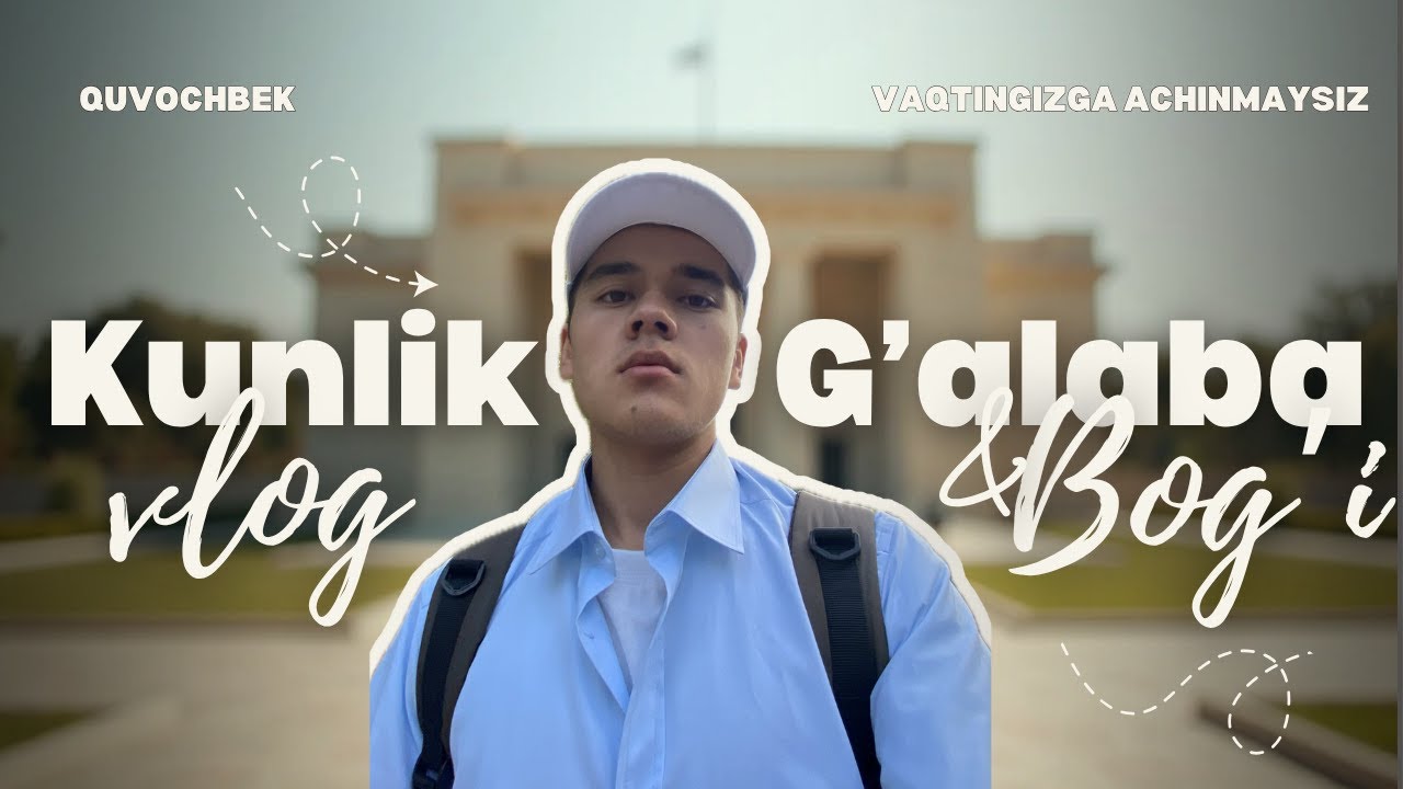 Bu joyda jimjitlik gapiradi | Vlog: G’alaba bog’i