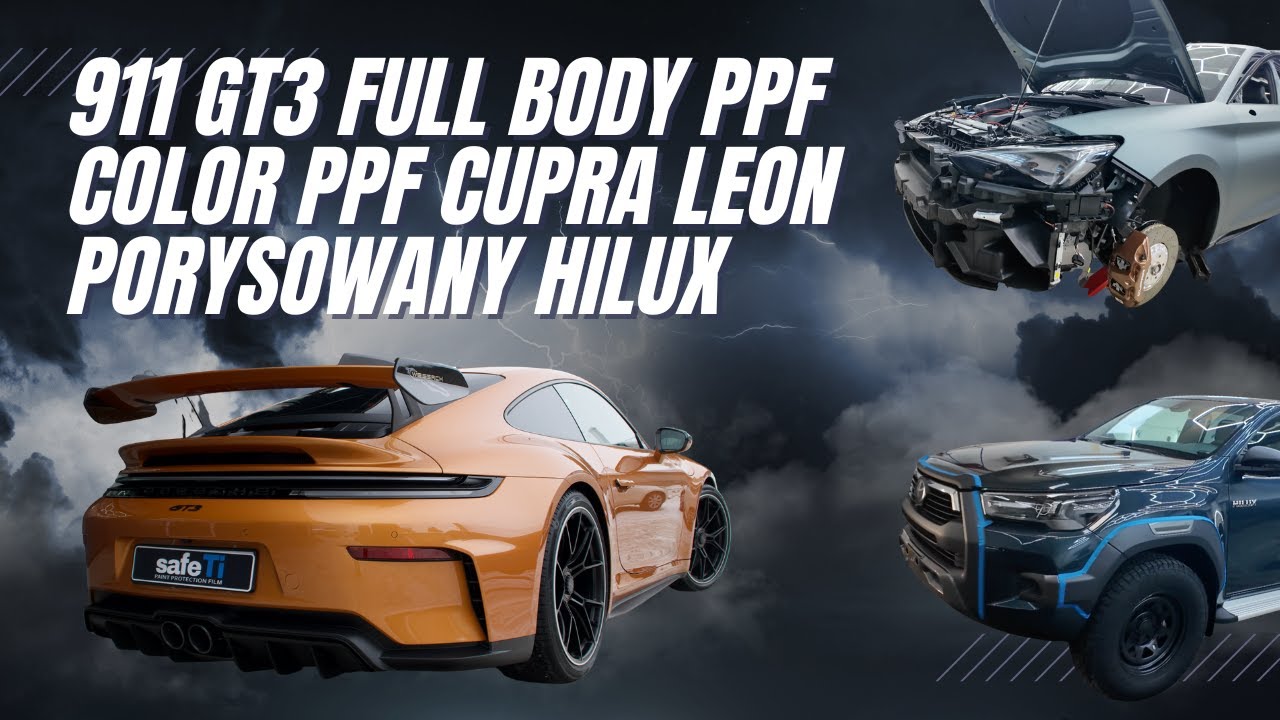 911 GT3 i mocno rozebrana CUPRA!