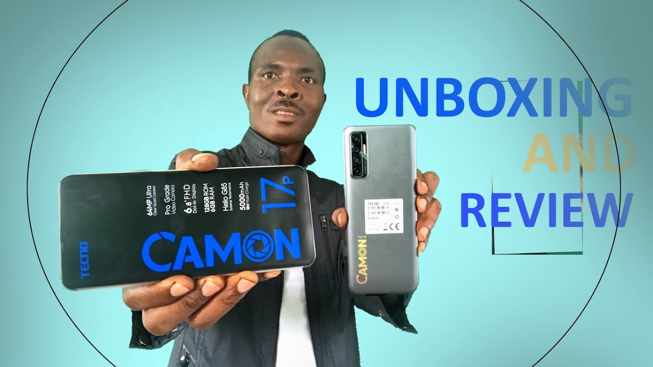 Распаковка, обзор и цена Tecno Camon 17p — 128 ГБ