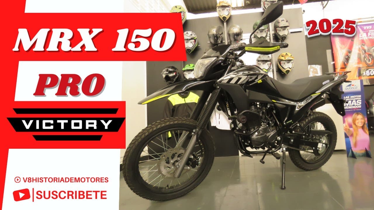 🔴NUEVA MRX 150PRO 2025 VICTORY/Ficha tecnica/Precio/video  completo #victory #auteco #motoenduro