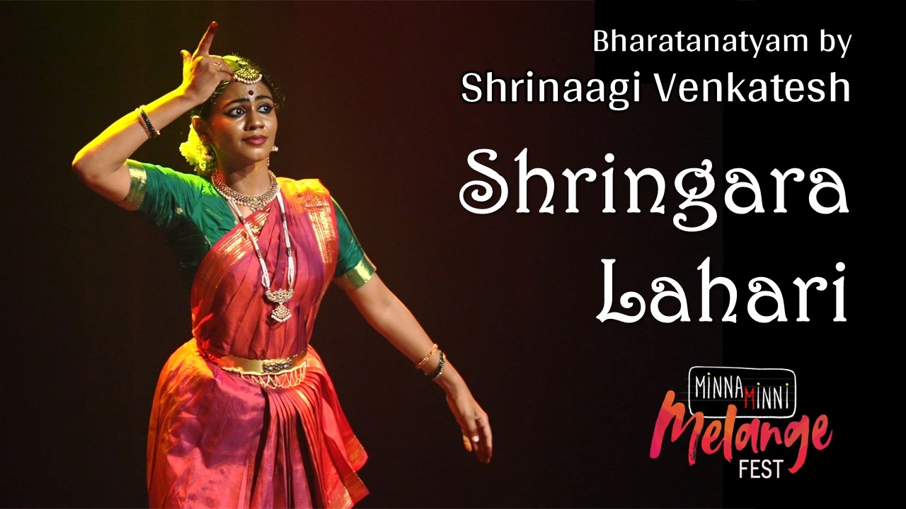 Bharatanatyam classical dance | Shrinaagi Venkatesh | Minna Minni Melange Fest