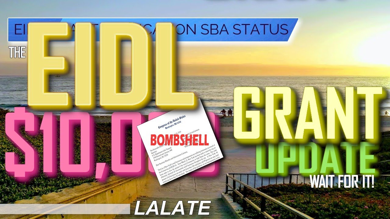 EIDL Grant Update Bombshell LETTER: Congress Told SBA They ACTED UNLAWFUL & MUST Pay $10K in 3 DAYS!