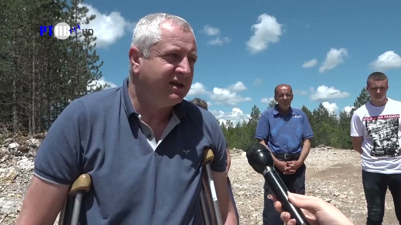 TV Pljevlja Opština Pljevlja probijanje puteva Ranče i Vojna kasarna 06 06 2024