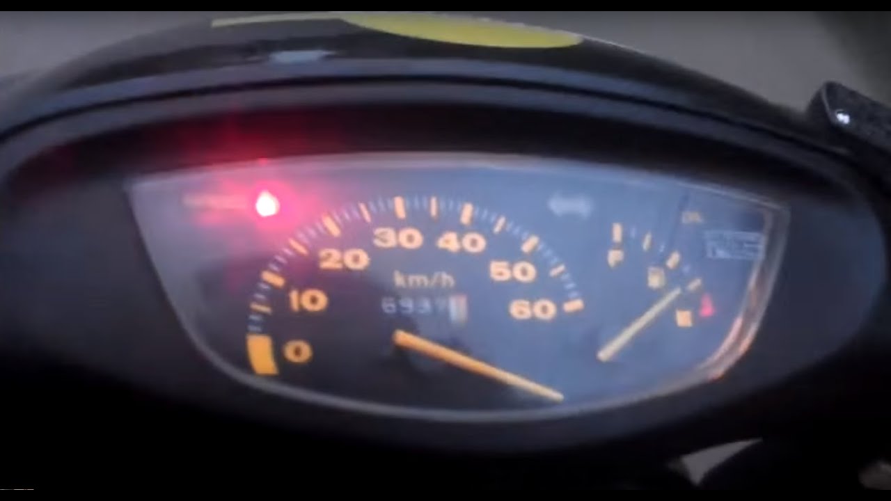 [ScooterVlog]Максимальная скорость HONDA DIO 35 ZX