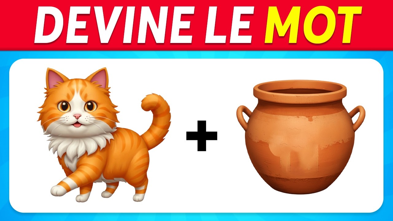 Devine 100 MOTS en ÉMOJIS 🤔✅ | Facile, Moyen, Difficile, Impossible