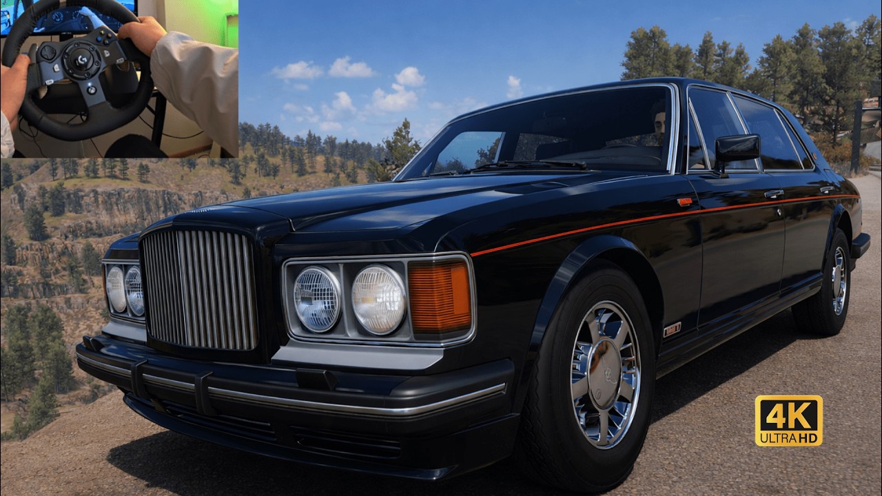 1991 Bentley Turbo R – Forza Horizon 5 Gameplay | Logitech G920 Steering Wheel POV