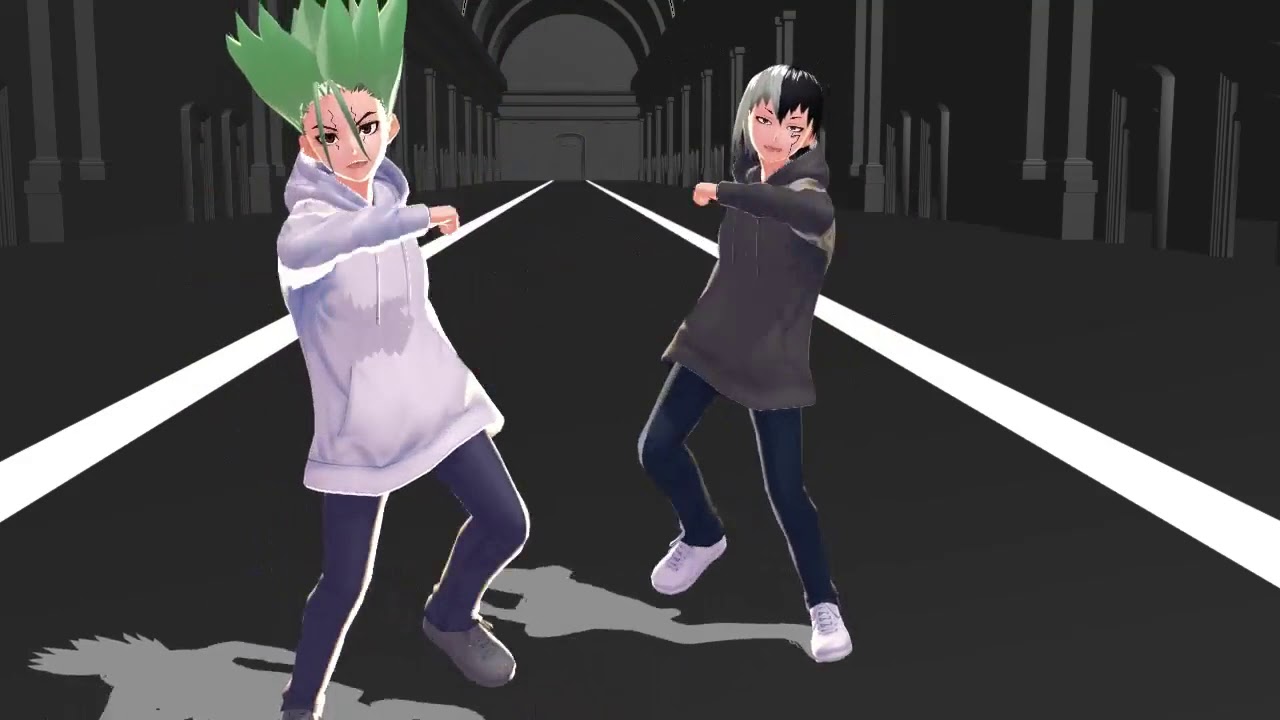【dcstMMD】あさぎりゲン　石神千空で【KING】