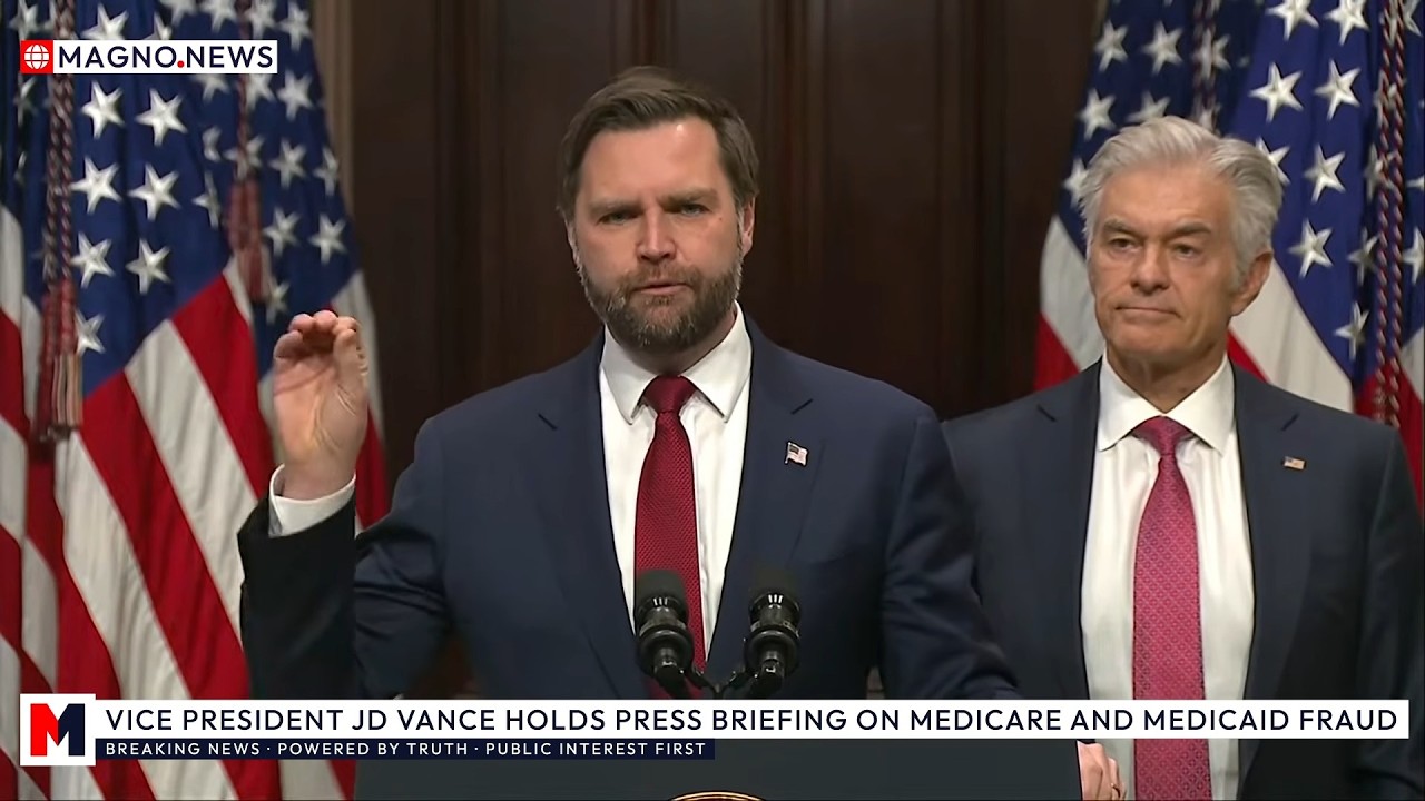 🇺🇸 JD Vance & Dr. Oz EXPOSE Stolen Taxpayer Money via Medicare & Medicaid Fraud [LIVE]