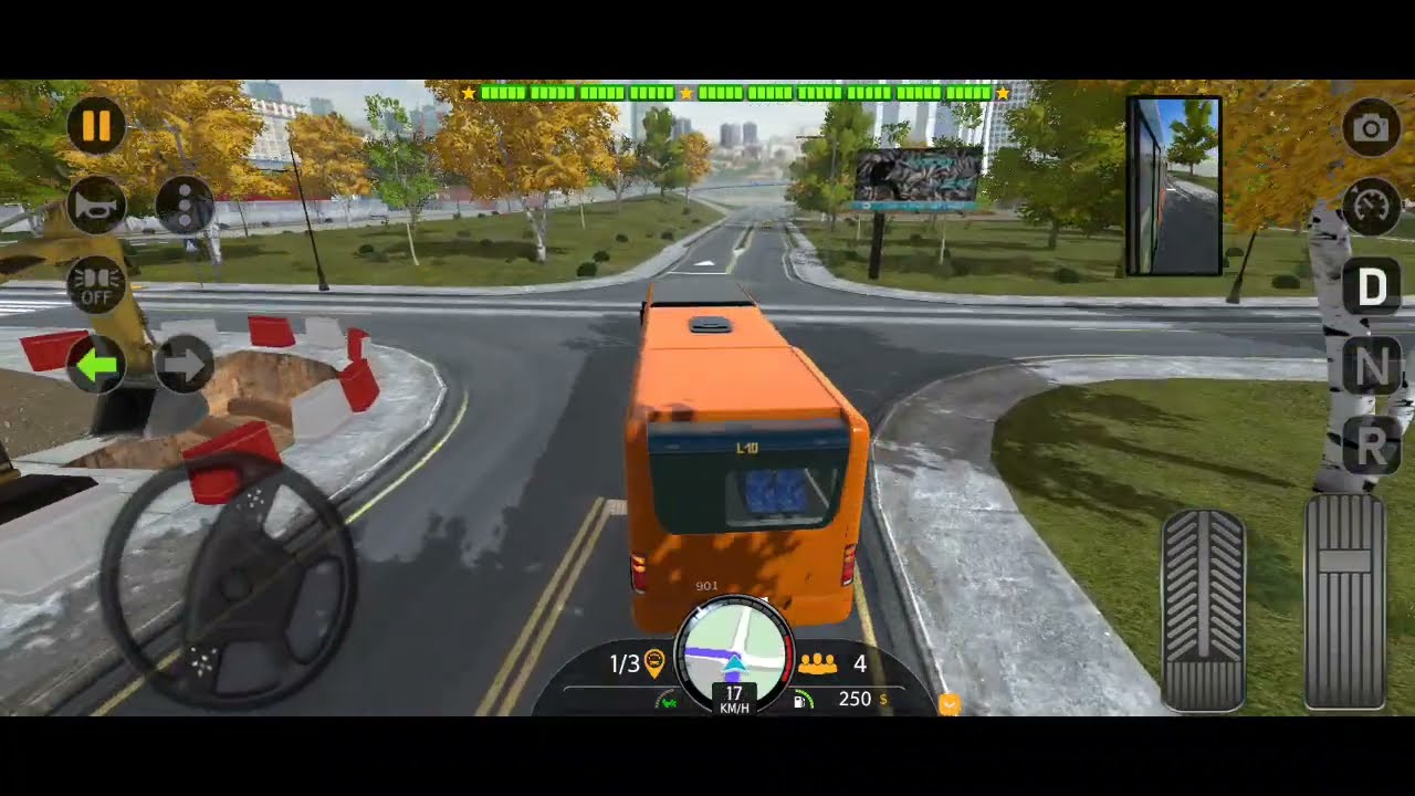 Bus Simulator EVO | Boston Route 2 |Realstic Bus Simulator GamePlay in 4K
