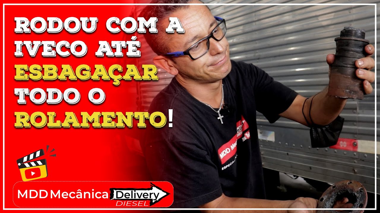 ROUDOU COM A IVECO COM PROBLEMA NO ROLAMENTO ATÉ TRAVAR A RODA O PREJUÍZO FOI GRANDE