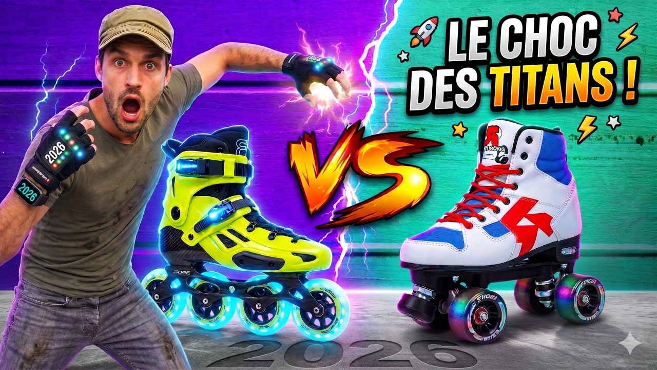 COMMENT choisir entre des ROLLERS et des PATINS à roulettes?