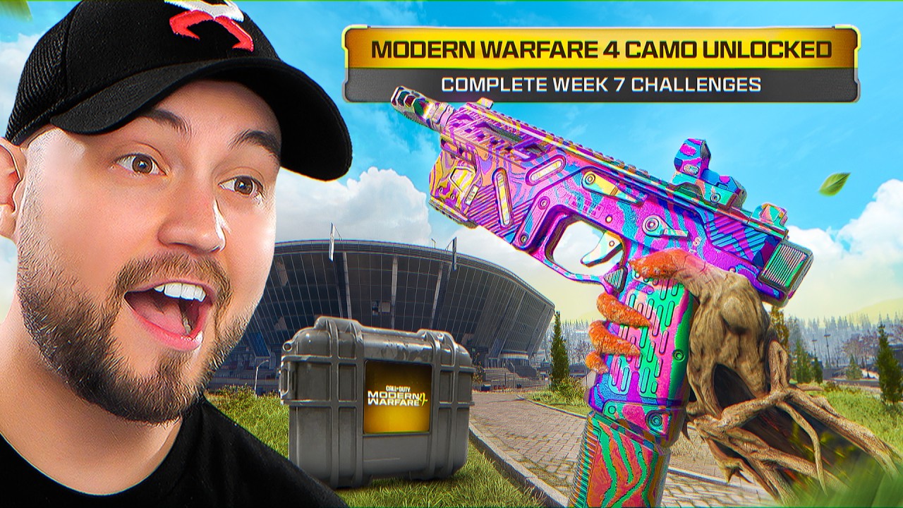 Warzone's NEW UPDATE added DAMASCUS CAMO! (BO7 x MW4)