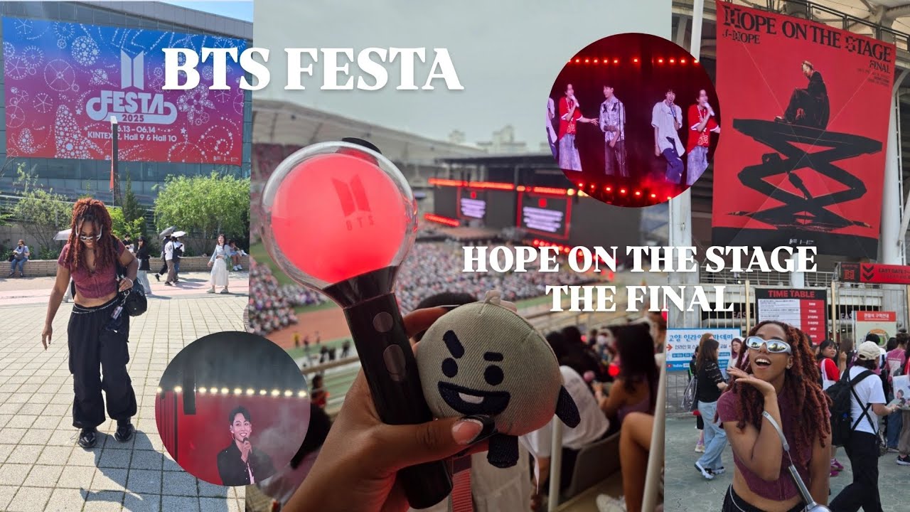 Korea Vlog | BTS FESTA & Hope On The Stage The Final BOTH DAYS!