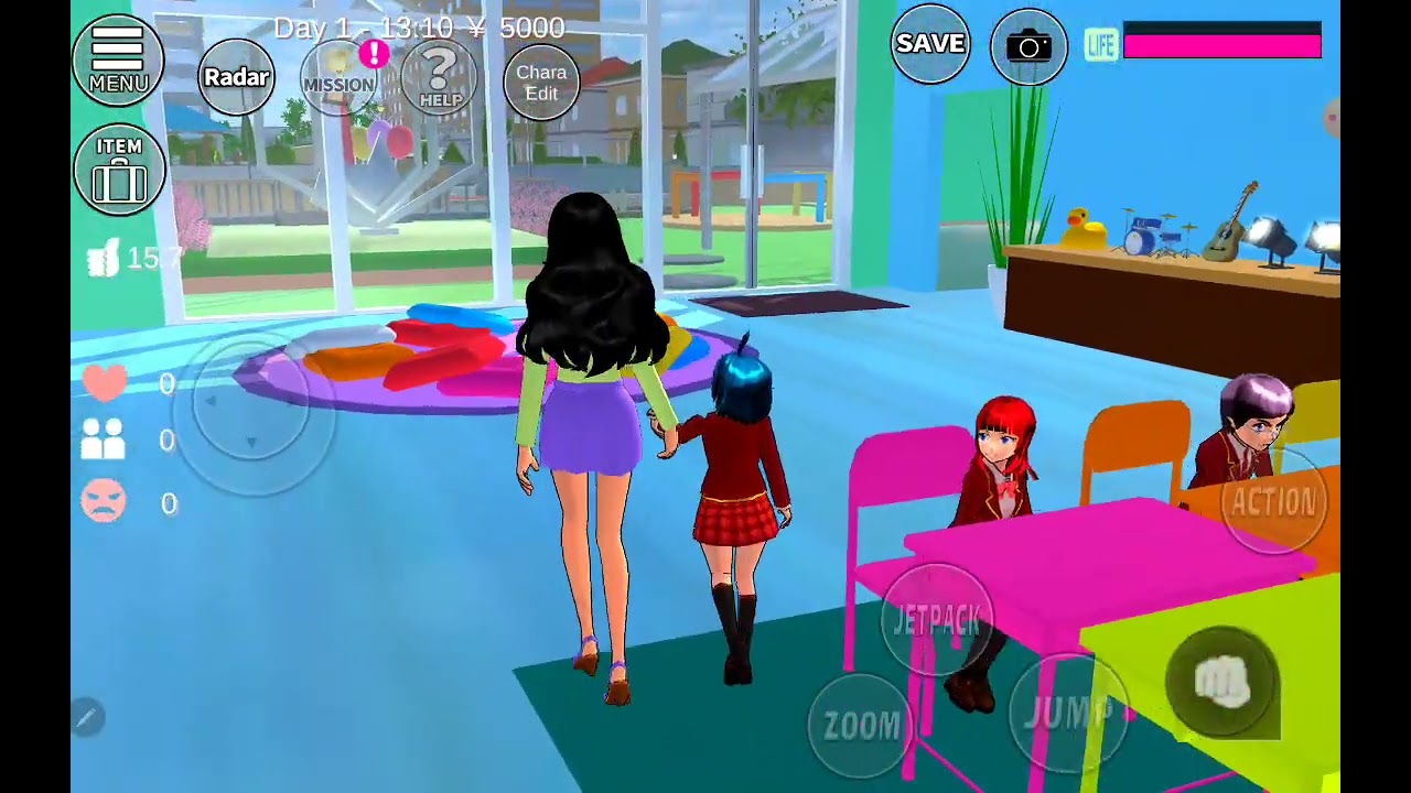 ละครสั้น เรื่องครูลำเอียง #เกมซากุระ #sakuraschoolsimulator