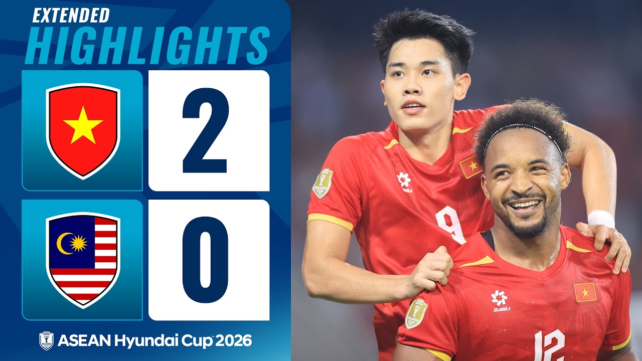 Вьетнам 2-0 Малайзия (общ. 4-0) Кубок АСЕАН Hyundai 2026 | Расширенный обзор матча | 1/2 финала, ...