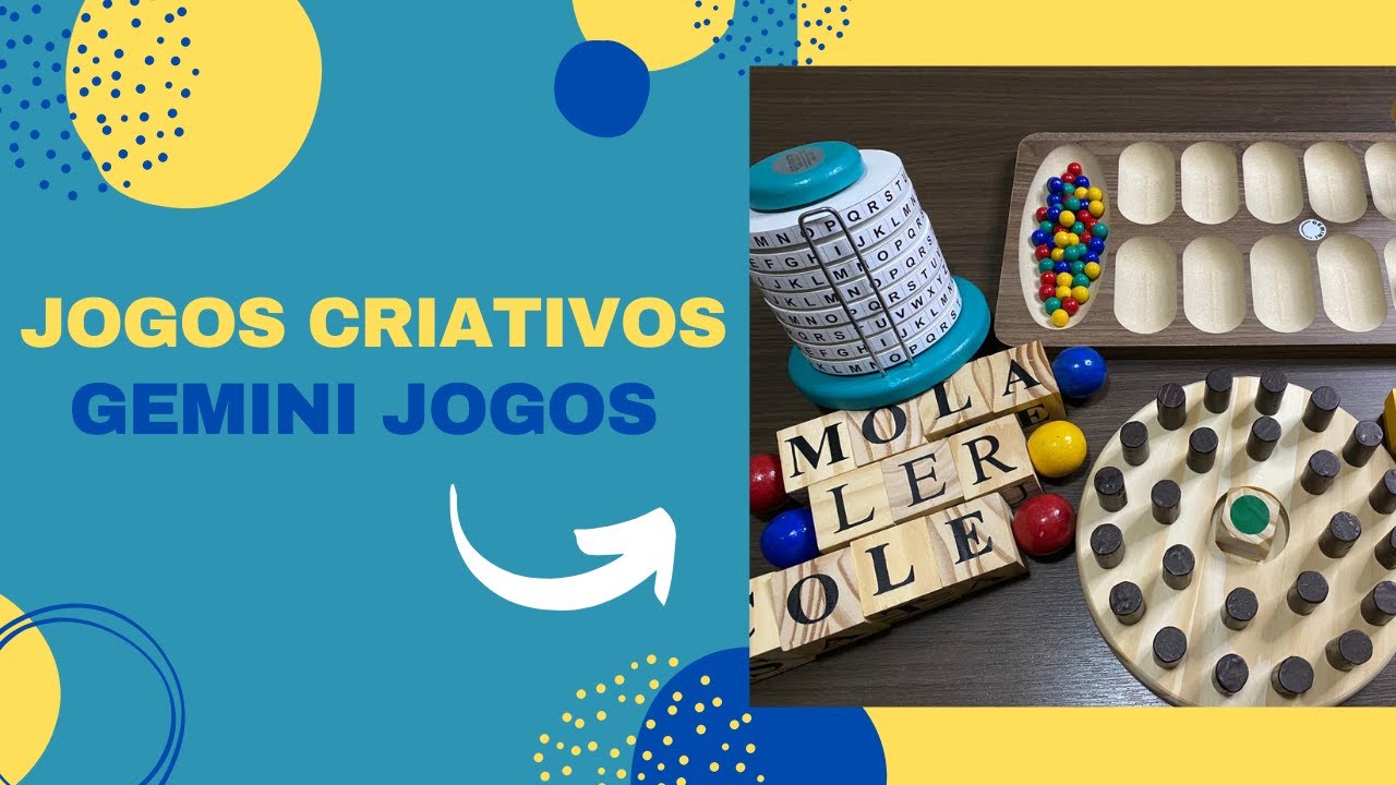 JOGOS CRIATIVOS para toda a família GEMINI | @CONTANDO.HISTORINHAS