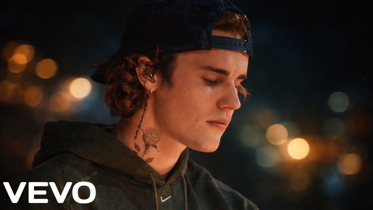 JUSTIN BIEBER - GHOST OF US (OFFICIAL LYRIC VIDEO ) 