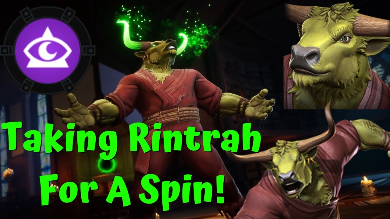 Taking New Champ Rintrah For A Spin! So Much Fun! Power Gain & Regen! - Marvel Contest of Champions