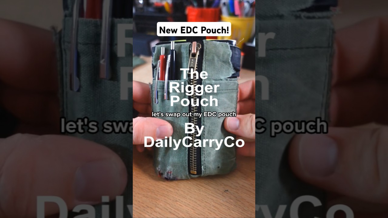 New EDC Pouch!🔥 #edc #pouch