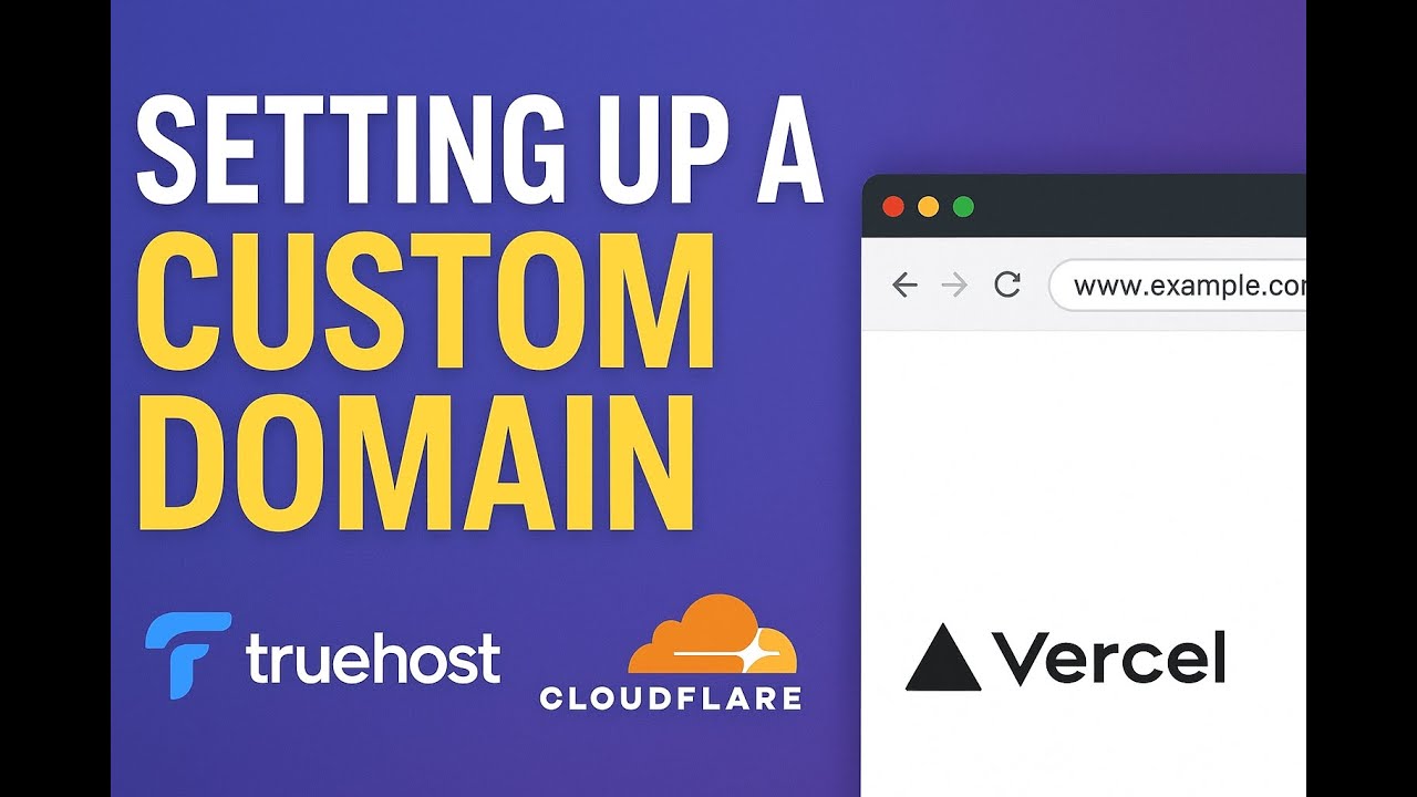 2). Beginner&rsquo;s Guide: Setting Up a Custom Domain on Vercel with Truehost & Cloudflare