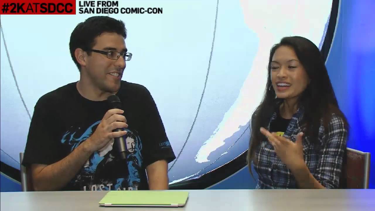 2K Games SDCC 2012 Joel Rodriquez (Funimation) Interview