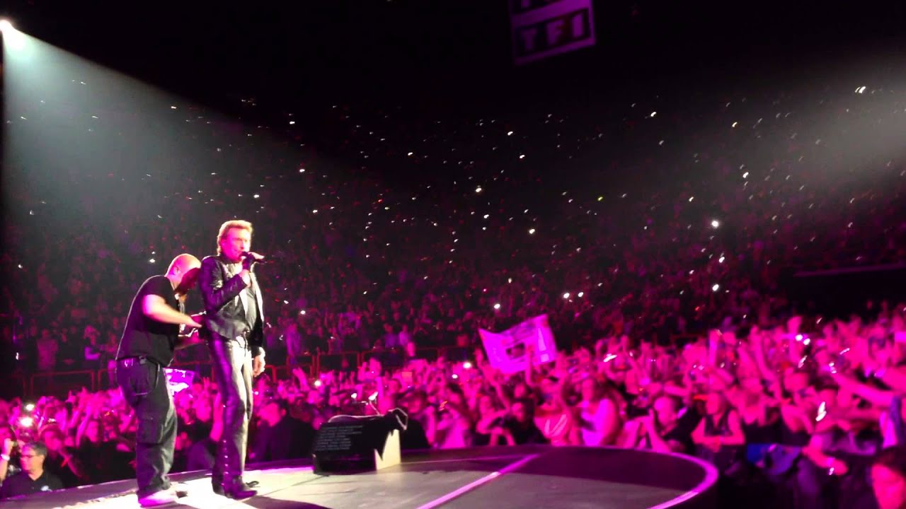 johnny hallyday que je t'aime 15 juin 2013 bercy